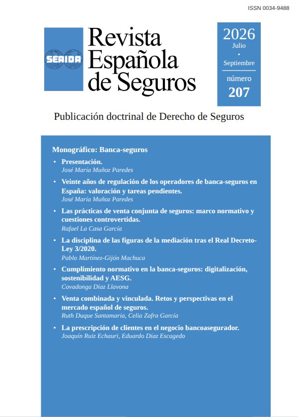 Revista Española de Seguros nº 207