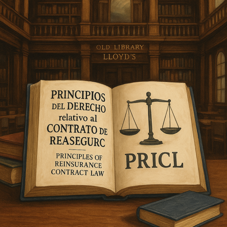 Principios del Derecho relativo al Contrato de Reaseguro (Principles of Reinsurance Contract Law, PRICL)