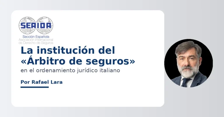 La institución del «Árbitro de seguros» en el ordenamiento jurídico italiano Una interpelación directa al crédito reputacional